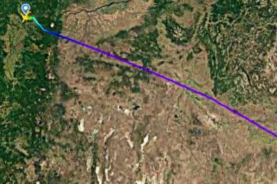 Flypassasjer tatt med kjøttøks