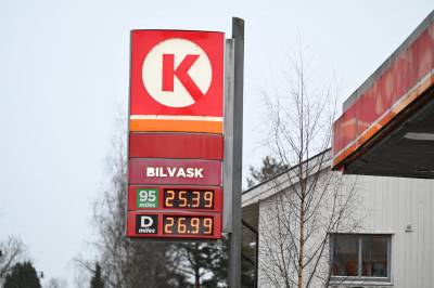 Prishopp: 26,58 kroner per liter