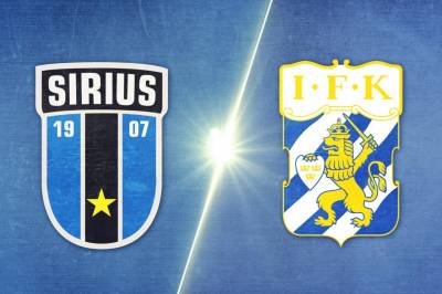 Se Sirius - IFK Göteborg på 25 minutter