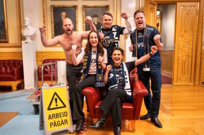 Kastet skjorta i stortingsduell: – Tenker mer på Viking enn ungene