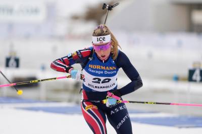 Landmark Tandrevold på ny femteplass da Lisa Vittozzi vant fellesstarten