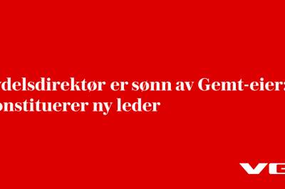 Bydelsdirektør sønn av Gemt-eier: Konstituerer ny leder