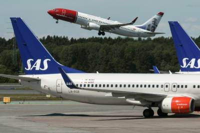 SAS-fly måtte avbryte – dunket i bakken