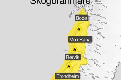 Nå er det skogbrannfare
