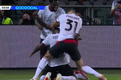 Cisse med scoring for AC Milan