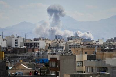 Teheran: Massiv eksplosjon