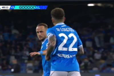 Giovanni Di Lorenzo setter 1-2 mot Bologna