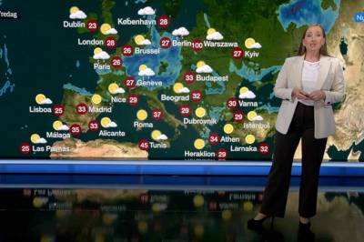 Her går det galt under NRKs værmelding