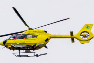 Lyste med laser mot luftambulanse