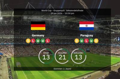 Tyskland mot Paraguay: VM 2026 – lagoppstillinger, statistikk og spådom