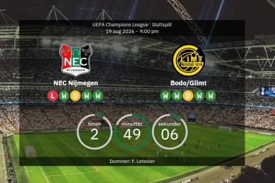 NEC-Nijmegen – Bodø/Glimt: I kveld!