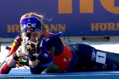 Knotten strålte – vant med enorm margin