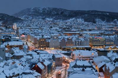 Bergen holder pusten