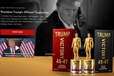 Trumps parfymelansering vekker oppsikt: – Lukter nok søppel slik som budsjettforslaget
