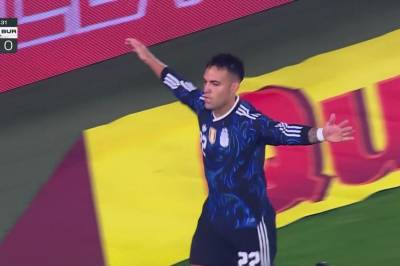 Straffemiss for Lautaro Martinez