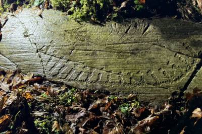 Se hva helleristnings­jegeren fant i Bærum