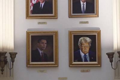 Byttet portrett etter kritikk fra Trump