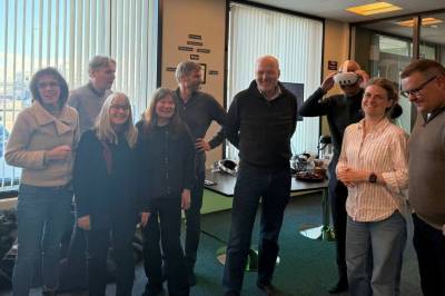 Fikk besøk fra dansk forsvarskommune