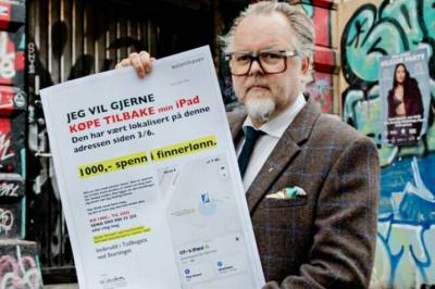 Her er tyvegodset!