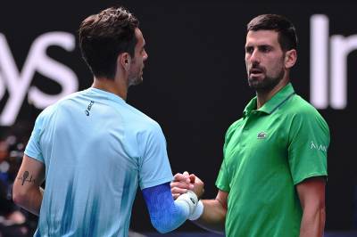 Musetti-skade sendte Djokovic til semifinale i Australian Open: – Jeg var på vei hjem