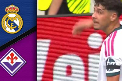 Se høydepunktene fra Real Madrid - Fiorentina