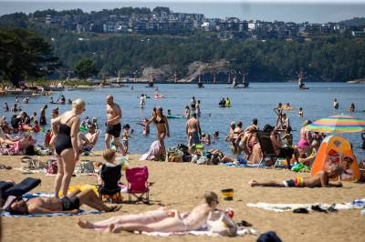 Sjekk badekartet: Så varmt er badevannet nå