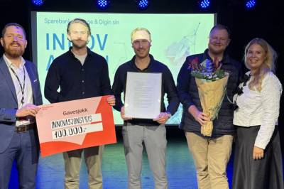 Vant 100.000 kroner i innovasjonspris