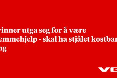 Kvinner utga seg for å være hjemmehjelp - skal ha stjålet kostbar ring