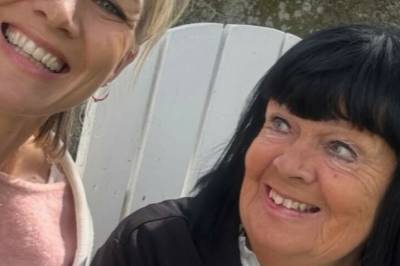 - Hold mamma i hånden da hun døde