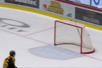Rickard Hugg med mål mot Linköpings