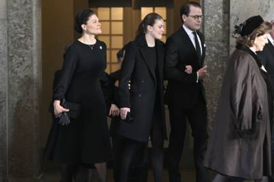 Kongefamilien tok farvel