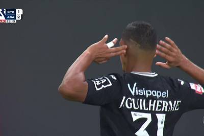 De Souza Crispim scorer mot Sporting