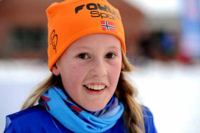 Nå er denne blide jenta klar for OL