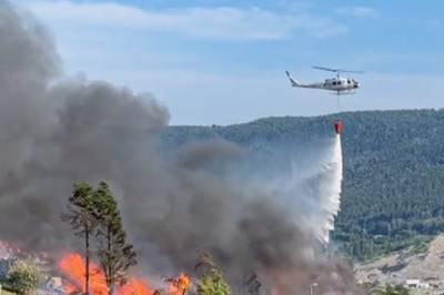 Siste nytt fra brannen i Drammen