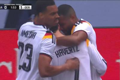 Kai Havertz med scoring for Tyskland