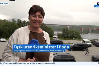 Tysklands utenriksminister i Bodø