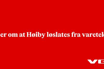 Ber om at Høiby løslates fra varetekt