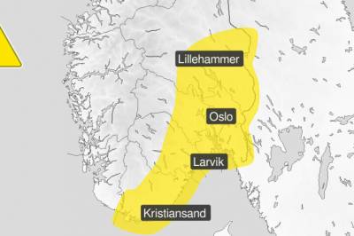 Hele Østlandet kan rammes