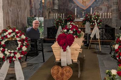 Brannmannen  Geir Otto hedret i Stiklestad kirke