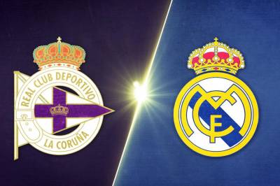 Se Deportivo La Coruna - Real Madrid på 25 minutter
