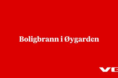 Boligbrann i Øygarden
