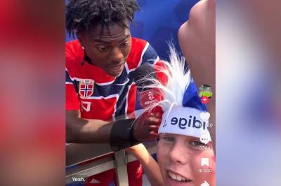 Oscar (12) snek seg inn på VIPen - går viralt