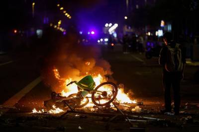 Demonstrasjoner i Barcelona