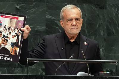 Iran er et «offer for terrorisme», sier landets president i FN