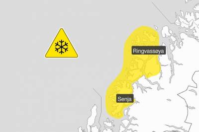 Sender ut farevarsel om mye snø