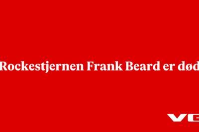 Rockestjernen Frank Beard er død