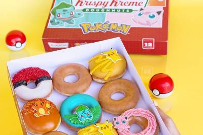 Pokémon og Krispy Kreme lanserer et donut-samarbeid