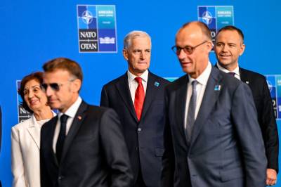 Støre møtte pressen etter Nato-toppmøtet