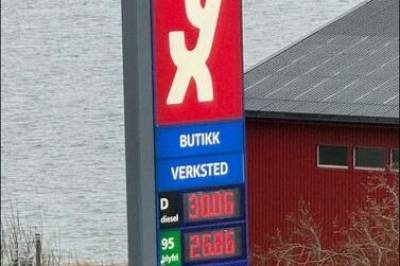 Dieselprisen bikket 30 kroner flere stedet