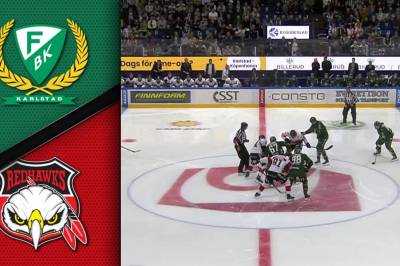 Se høydepunktene fra Färjestad - Malmö Redhawks